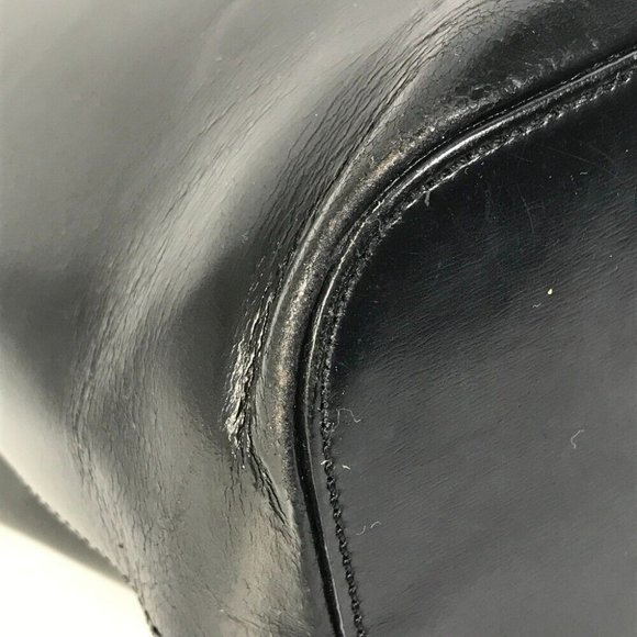 CARTIER Leopard print PANTHERE Shoulder Bag Leather Black/Silver - Picture 13 of 16